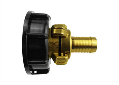 AP Supplies Ibc 2" S60X6 Cap With Geka Type Fittings 13mm Barb from B&Q