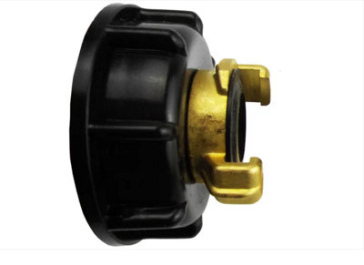 B&Q -  Ibc 2" S60X6 Cap With 3/4" Bsp Geka Type Fitting