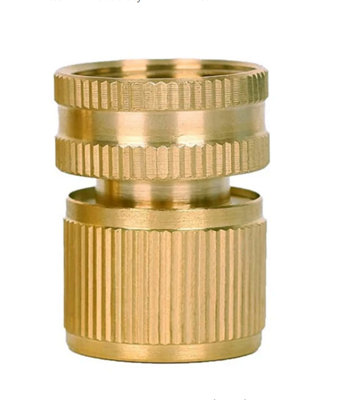 B&Q -  Hose Connector Snap On Female With Female Thread 3/4" Bsp