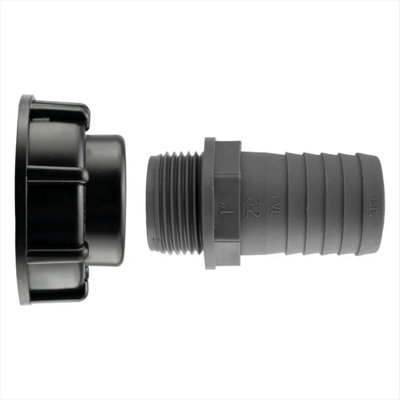 AP Supplies Ibc 2" S60X6 Cap With 32mm Barb Straight from B&Q