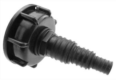 AP Supplies Ibc 2" S60X6 Cap With Pond Connector 20/25/32mm Barb from B&Q