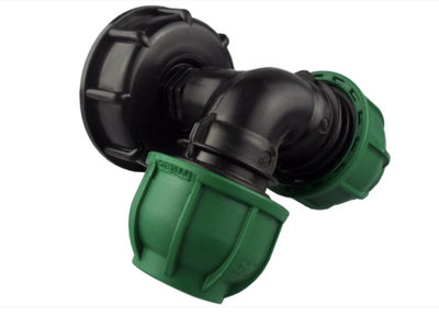 AP Supplies Ibc 2" S60X6 Cap With Mdpe Elbow Tee 25mm from B&Q