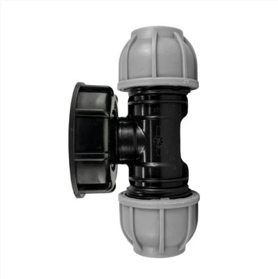 AP Supplies Ibc 2" S60X6 Cap With 32mm Mdpe Tee from B&Q