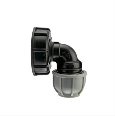 AP Supplies Ibc 2" S60X6 Cap With 32mm Mdpe Elbow from B&Q