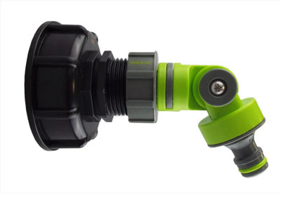 AP Supplies Ibc 2" S60X6 Cap With Adjustable Tap Connector Lime from B&Q