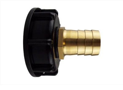 AP Supplies Ibc 2" S60X6 Cap With 25mm Brass Barb from B&Q