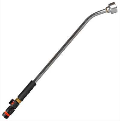 AP Supplies 75Cm Garden Watering Lance With Quick Connect Valve (Black) And Hose Connector from B&Q
