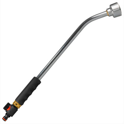 AP Supplies 50Cm Garden Watering Lance With Quick Connect Valve (Black) from B&Q