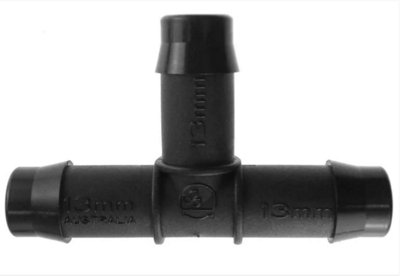 AP Supplies Antelco Double Barb Db Fitting Tee 13mm from B&Q
