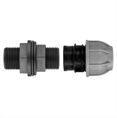 AP Supplies 3/4 Bsp Water Butt Fitting With 25mm Mdpe Straight from B&Q