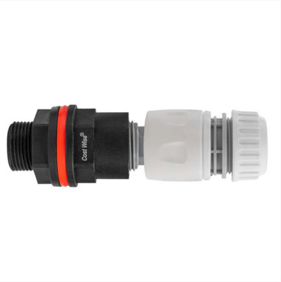 AP Supplies Water Butt Kit 3/4 Bspm-F With Quick Connect Adaptor And Hose Connector (Wl) from B&Q