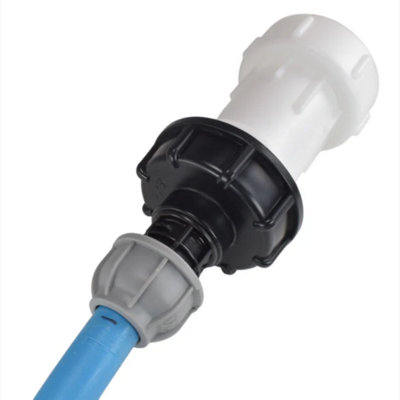AP Supplies Ibc Extender With 2 S60X6 Cap And 32mm Mdpe Straight from B&Q