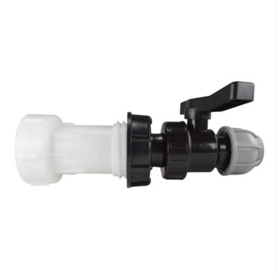 AP Supplies Ibc Extender With 2 S60X6 Cap And 20mm Mdpe Valve from B&Q