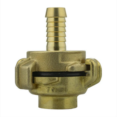 AP Supplies Geka Type Brass Claw Set 13mm Barb And 1/2 Bsp Female from B&Q