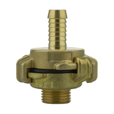 AP Supplies Geka Type Brass Claw Set 13mm Barb And 1/2 Bsp Male from B&Q