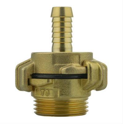 AP Supplies Geka Type Brass Claw Set 13mm Barb And 1 Bsp Male from B&Q