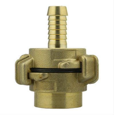 AP Supplies Geka Type Brass Claw Set 13mm Barb And 3/4 Bsp Female from B&Q