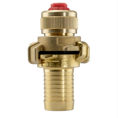AP Supplies Geka Type Brass Claw Set 13mm Barb And 3/4 Hose Connector from B&Q