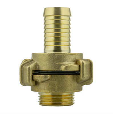 AP Supplies Geka Type Brass Claw Set 19mm Barb And 3/4 Bsp Male from B&Q