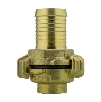 AP Supplies Geka Type Brass Claw Set 25mm Barb And 1/2 Bsp Female from B&Q
