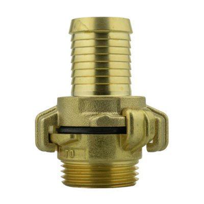 AP Supplies Geka Type Brass Claw Set 25mm Barb And 1 Bsp Male from B&Q