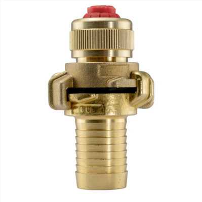 AP Supplies Geka Type Brass Claw Set 25mm Barb And 3/4 Hose Connector from B&Q