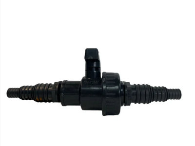 B&Q -  Full Flow Single Union Ball Valve 3/4 Bspf With Multi Size Pond Connector 13/20/25mm Kit