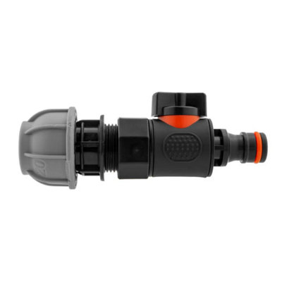 AP Supplies 20mm Mdpe Straight With Bspf Thread-Quick Connect Male Valve from B&Q