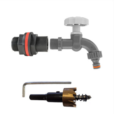 AP Supplies 3/4 Water Butts Kit Pp Wl Tap And Drill Bit from B&Q