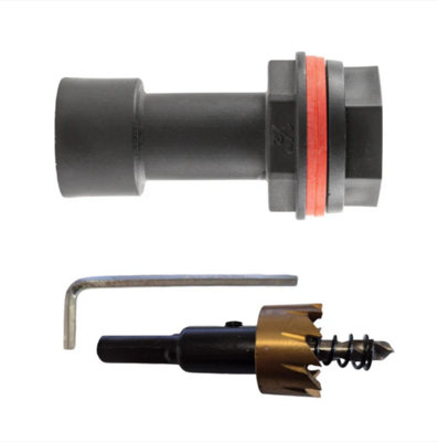 AP Supplies 1/2 Water Butt Extension Bspm-F With Nut And Washers And Drill Bit from B&Q