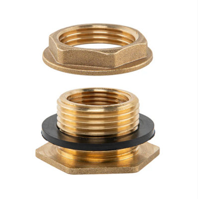 AP Supplies Water Butt Brass 1.25 Bsp Male1 Bsp Female from B&Q