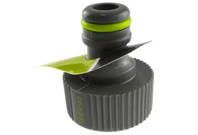 AP Supplies Female Tap Connector 1/2 Bspf Lime from B&Q