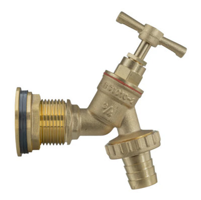 AP Supplies Water Butt Brass Kit 1 With Brass Barbed Tap from B&Q