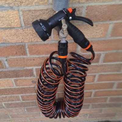 B&Q -  Dog Shower Kit Cold Water Spiral Hose