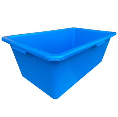 AP Supplies Mixing Tub 90L Blue The Mixing TubCrafted From High-Quality Pvc from B&Q