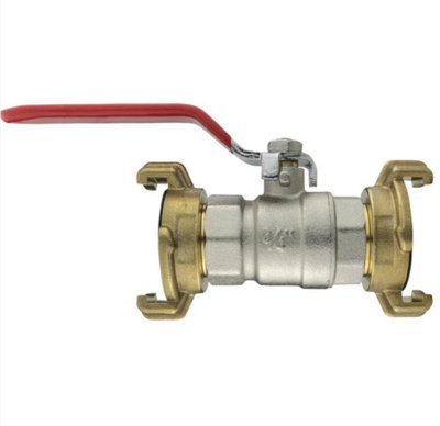 AP Supplies Metal Lever Valve 3/4 Bspf With Geka Type Claw Outlets from B&Q