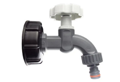 AP Supplies Ibc 2 S60X6 Cap With 1/2 Bsp Plastic Bib Tap from B&Q