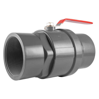 B&Q -  Pp 4 Bspf Stopcock With Stainless Steel Ball Valve And Handle