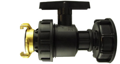 B&Q -  Ibc 2 S60X6 Cap With Large Plastic Valve And Geka Type Fitting