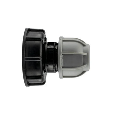 B&Q -  Ibc 2 S60X6 Cap With 32mm Mdpe Straight