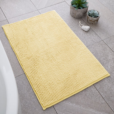 Catherine Lansfield Yellow Bobble Bath Mat - Bath Mat 50 X 80 Cm - Image 11