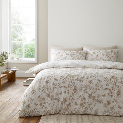 Bianca Thea Floral 100% Cotton 200 Thread Count Duvet Cover Set - Image 8