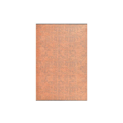 RainbowHome Orange Ember Script Rug 150Cm X 80Cm from B&Q