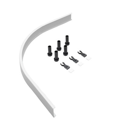 Aquarius Pluvia Riser Kit With Panel Pack And Legs For Quadrant Shower Trays from B&Q