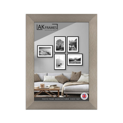 B&Q -  6X4" Aluminium Poster FrameModern Picture Frame For Wall ArtPrints And PhotosDurable And Stylish Display Frame