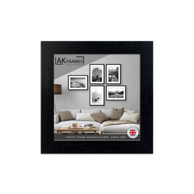 B&Q -  10X10" Black  Poster FrameModern Picture Frame For Wall ArtPrints And PhotosDurable And Stylish Display Frame
