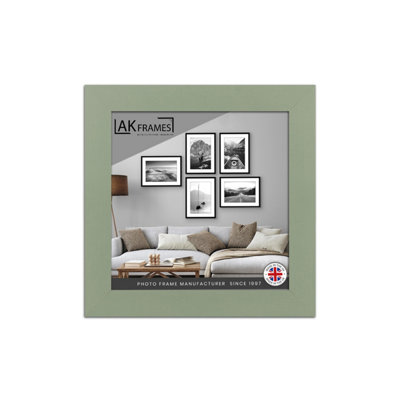 B&Q -  10X10" Green Poster FrameModern Picture Frame For Wall ArtPrints And PhotosDurable And Stylish Display Frame