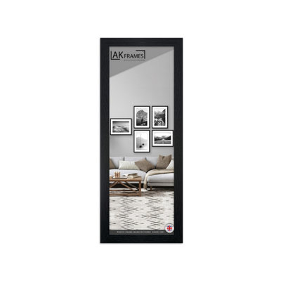 B&Q -  16X5" Black Poster FrameModern Picture Frame For Wall ArtPrints And PhotosDurable And Stylish Display Frame