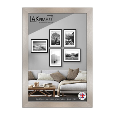 B&Q -  19X13" Aluminium Poster FrameModern Picture Frame For Wall ArtPrints And PhotosDurable And Stylish Display Frame