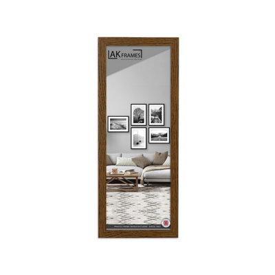 B&Q -  30X16" Dark Oak Poster FrameModern Picture Frame For Wall ArtPrints And PhotosDurable And Stylish Display Frame